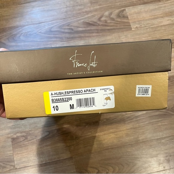 Franco Sarto brown leather boots size 10 - Picture 4 of 5